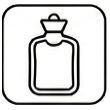 Hot water bag